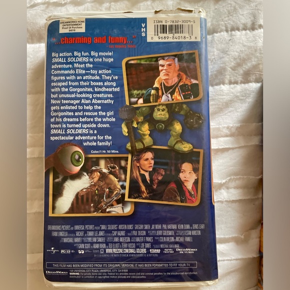 VHS MOVIES BUNDLE OF 4 Small Soldiers, Wizard of Oz, Snow White & Hercules - Picture 3 of 15